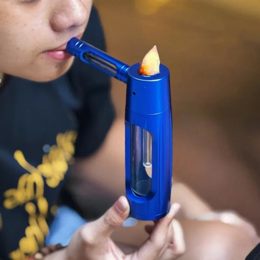 Fajka Mini Hammer 150mm - Aluminiowa Fajka Wodna Shisha z 2 Miskami