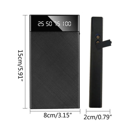 Rozrusznik Samochodowy 10000mAh 12V - Powerbank z LED Kompaktowy