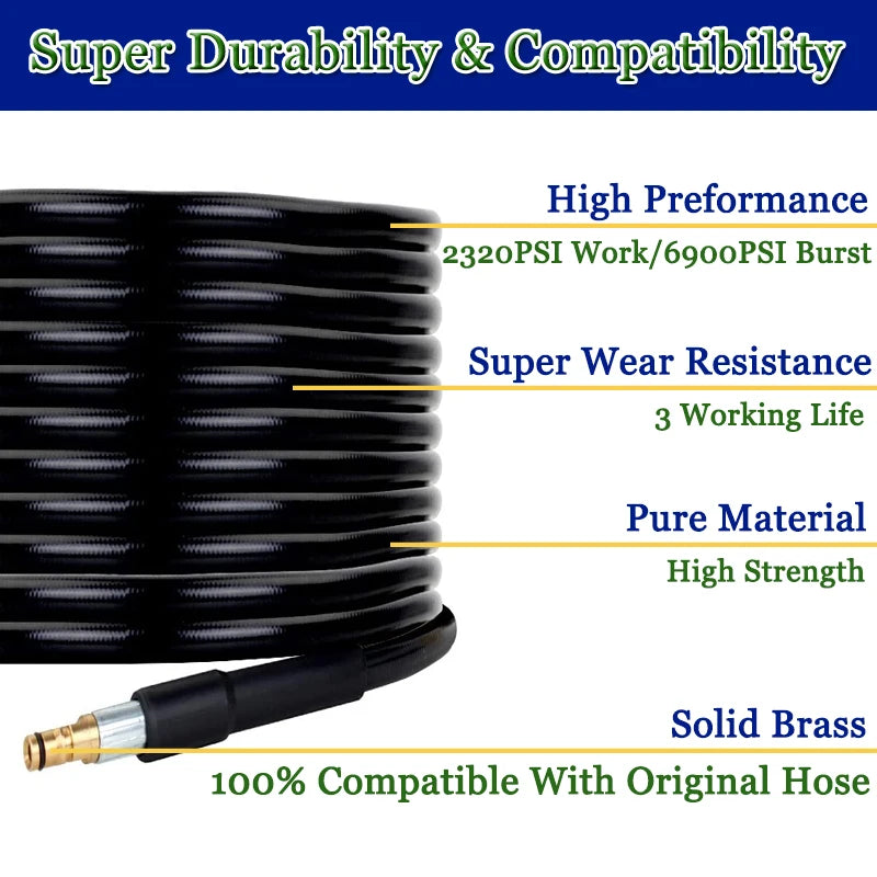 Wąż Wysokociśnieniowy Karcher K2-K7 - Adapter Złącze Pipe Connector Akcesoria
