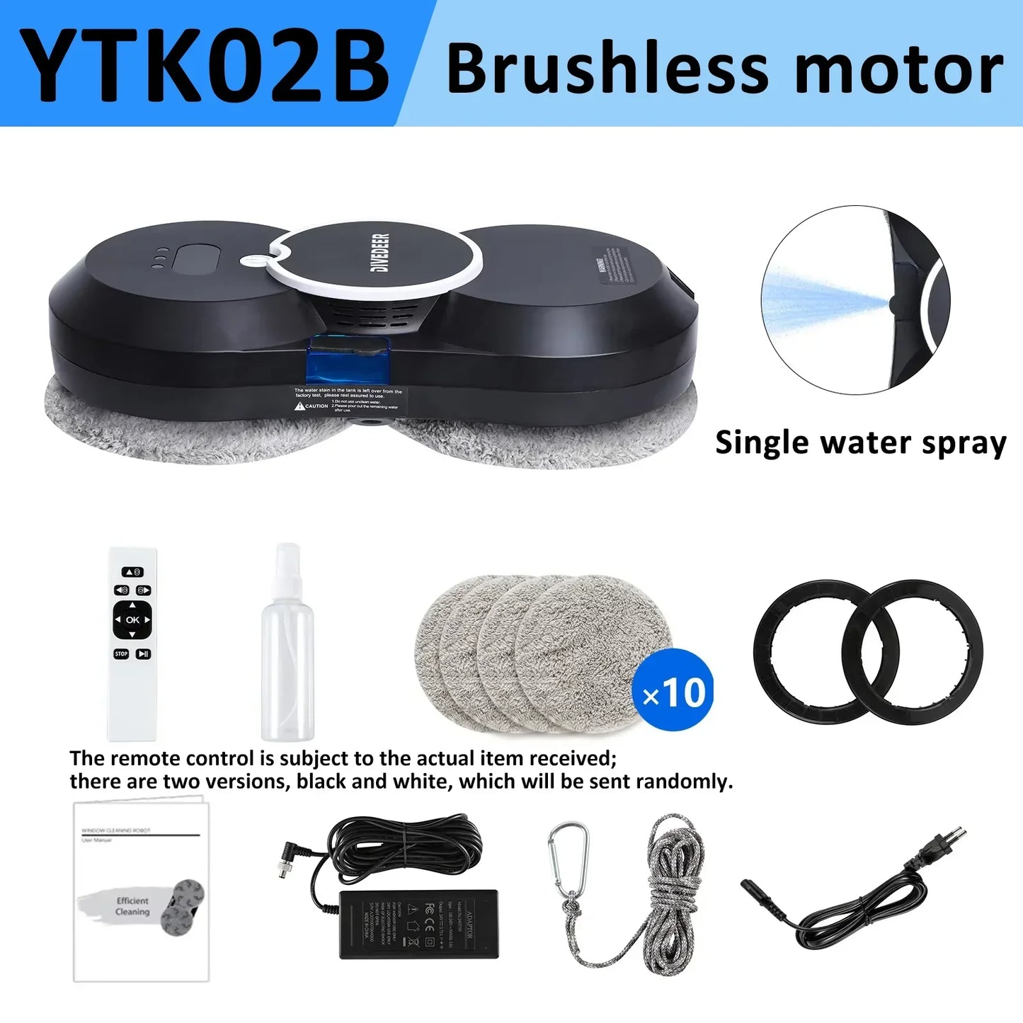 Robot do Mycia Okien DIVEDEER - Wersja Premium