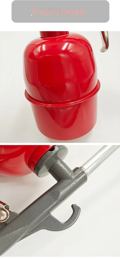 Pistolet Czyszczący Cynk - Pneumatic Car Engine Cleaning Gun Oil Channel Red Pot Gray Repair
