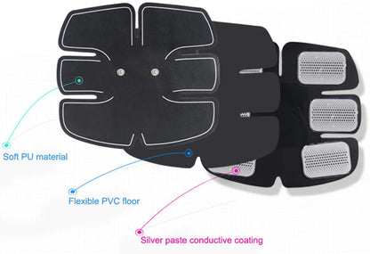 USB Rechargable EMS Muscle Stimulator Electric Massage Therapy Pain Relief Digital Meridian Full Body Massager Fitness