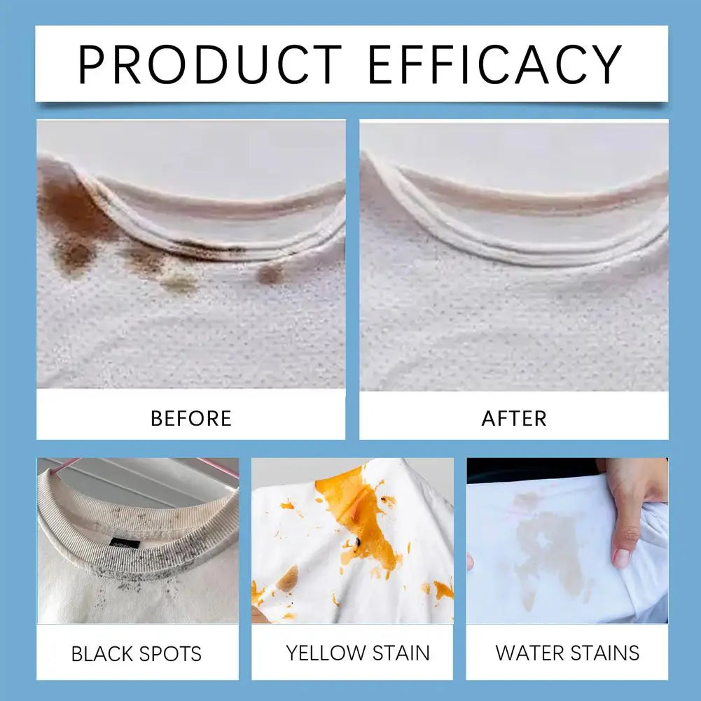 100ML Clothes Stain Remover Liquid Detergent 120ML Shoe Cleaning Spray Removes Stains And Mildew Fabric Cleaning Solution Non-To