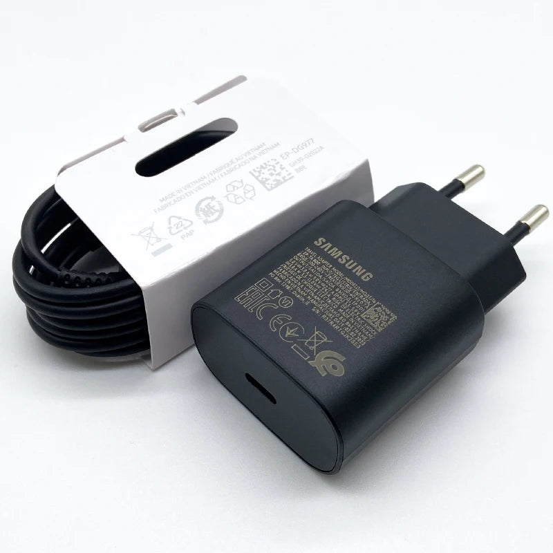 Ładowarka Samsung 25W Super Fast Charger - USB Type C PD dla Galaxy S24 S23 S22 Z Flip Fold