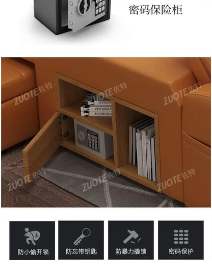 Łóżko Tatami z Projektorem 150/180x200cm - Elektryczne Smart Bed Space Capsule