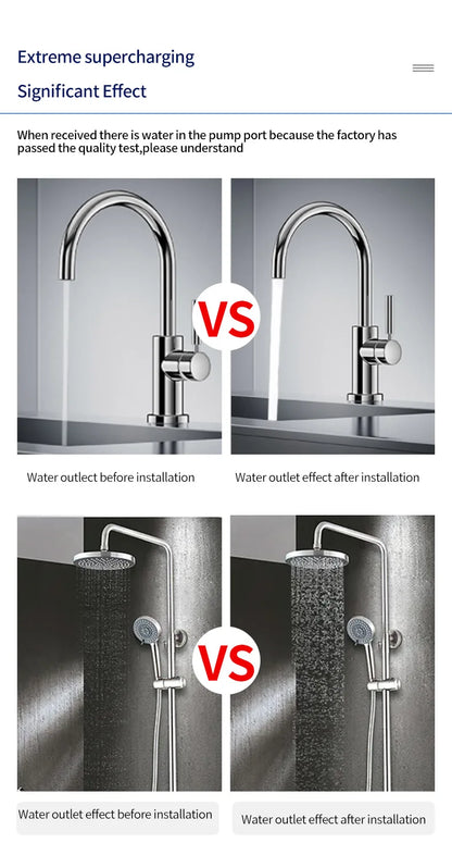 Pompa Prysznicowa 24V Automatyczna - Zwiększenie Ciśnienia Wody w Domu