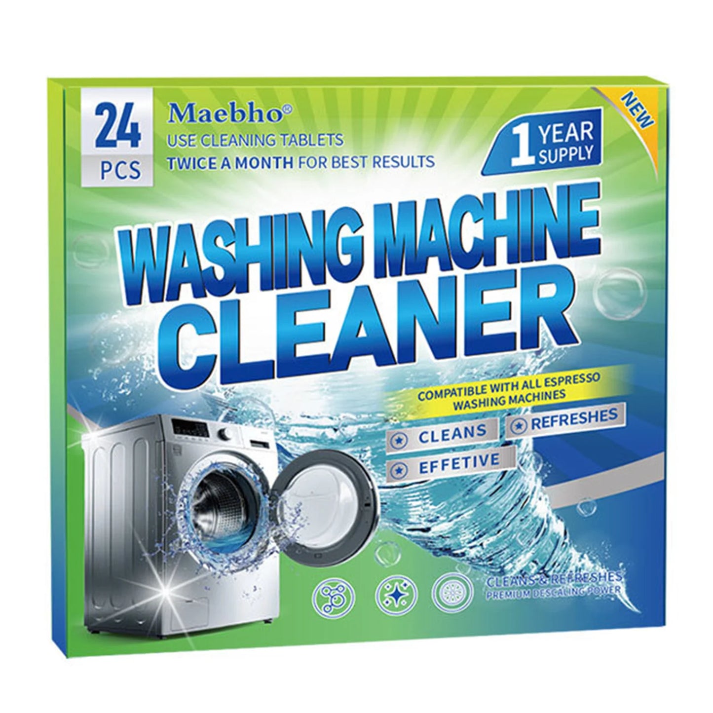 Washing Machine Descaler Clean Inside Drums Laundry Tub Sealing Washing Machine Accessories