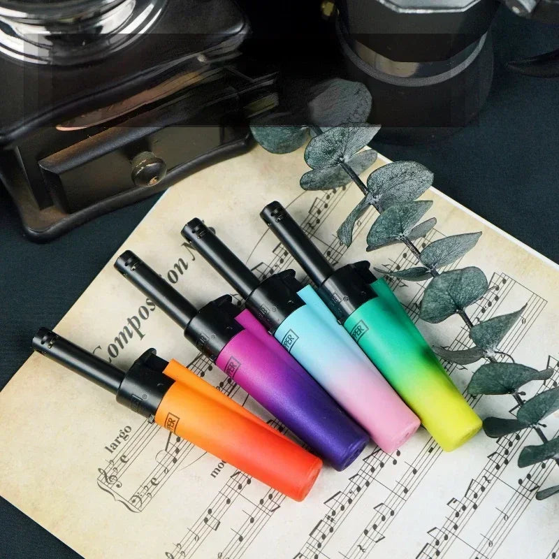 Zapalniczka CLIPPER z Młynkiem - Metalowa Gazowa Wielokrotnego Użytku