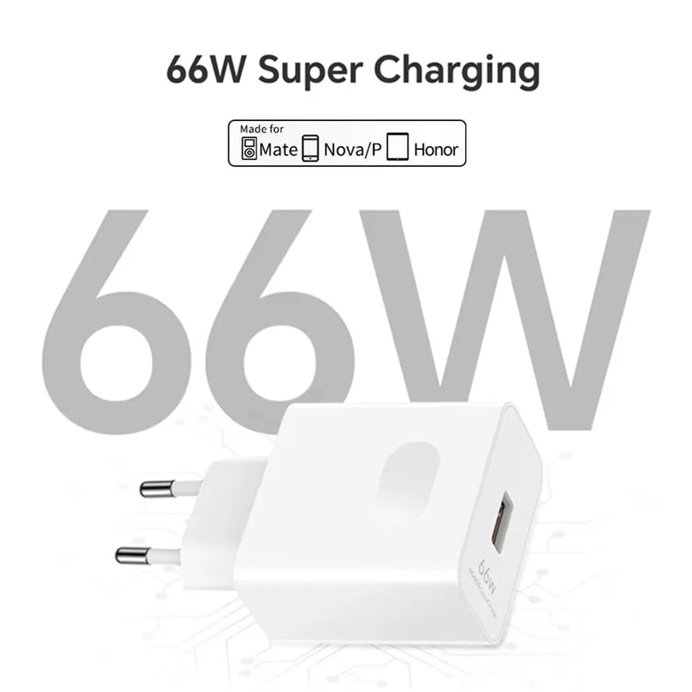 Ładowarka Huawei 66W Super Fast - Mate 40/50 P60 Nova Honor Magic Kabel 2m