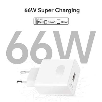 Ładowarka Huawei 66W Super Fast - Mate 40/50 P60 Nova Honor Magic Kabel 2m
