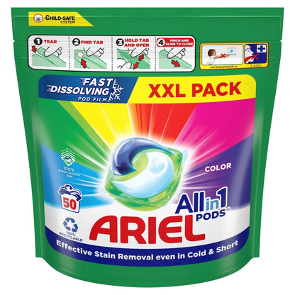 Ariel All-in-1 PODS Laundry Liquid Capsules, 150 washes