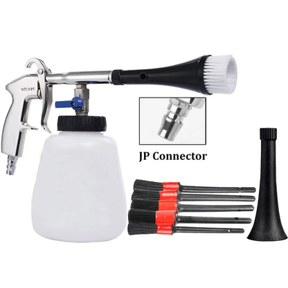 Pistolet Tornado do Mycia Samochodu - Szczotka Detailingowa High Pressure z Przyłączem Europejskim
