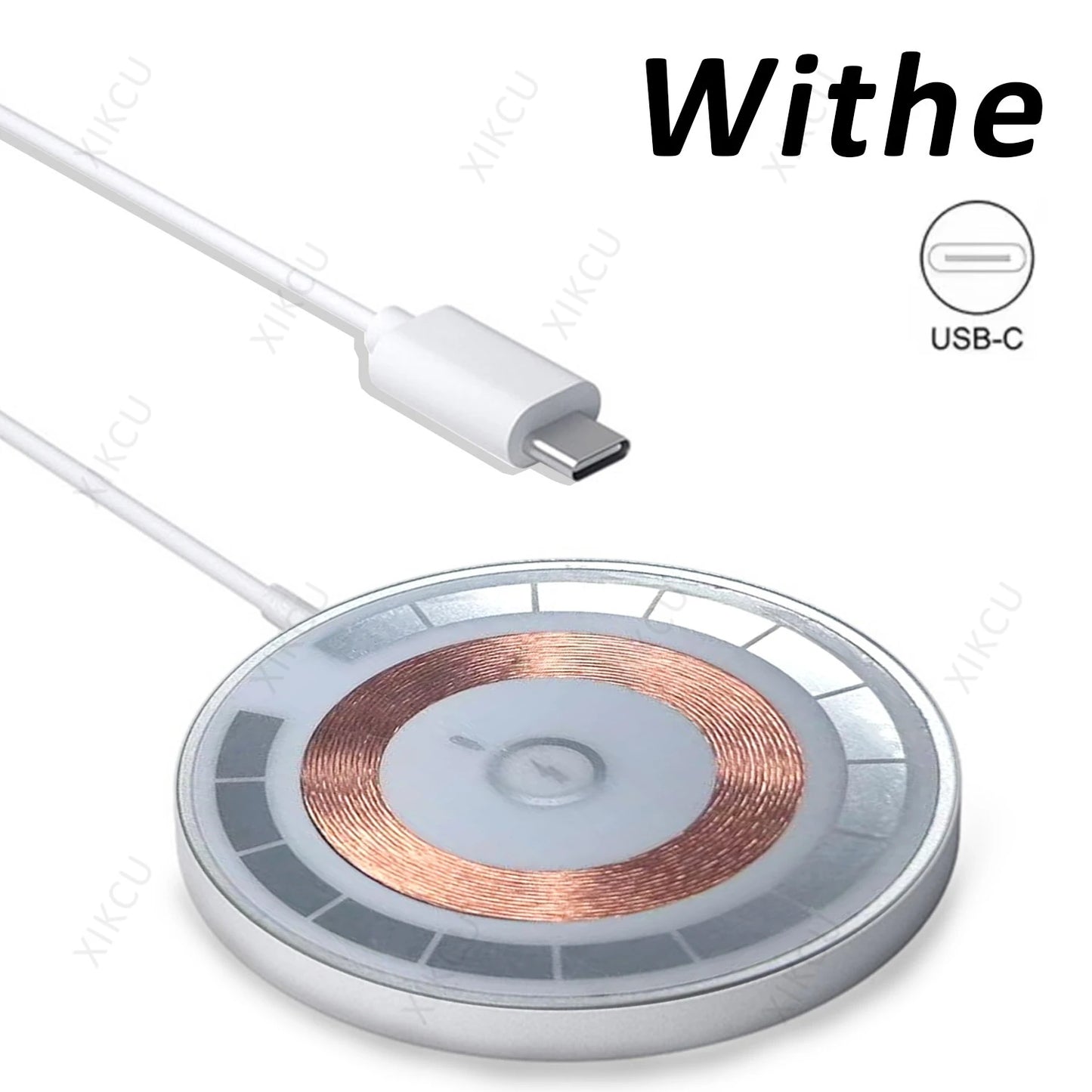 Ładowarka Magnetyczna 100W MagSafe - iPhone 16 Pro Max 15 14 13 12 Samsung AirPods