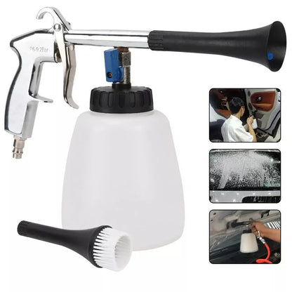 Tornador Washer Interior Cleaning - Deep Cleaning Gun Brush High Pressure Spray Rinsing Blowing Dust