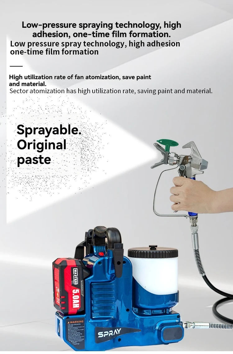 Opryskiwacz Farby Elektryczny Makita 18V - Airless Latex Paint Sprayer Bezprzewodowy