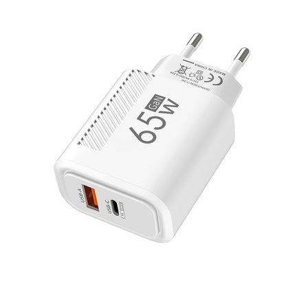 Ładowarka 65W GaN USB Type-C PD 33W - Szybkie Ładowanie QC3.0