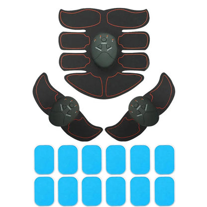 Stymulator Mięśni EMS - Trener Brzucha i Bioder | Elektryczny Masażer Wyszczuplający