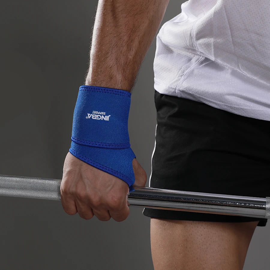 1 Piece Neoprene Breathable Adjustable Wrist Support Wraps for Weightlifting Kettlebell