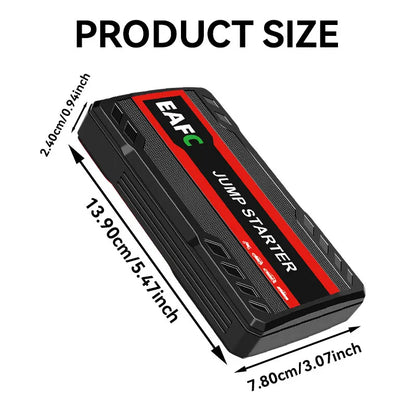 Rozrusznik Samochodowy 600A - Przenośny Jump Starter Powerbank 12V