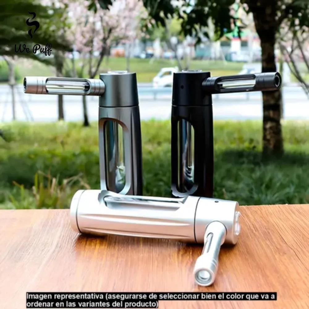 Fajka Mini Hammer 150mm - Aluminiowa Fajka Wodna Shisha z 2 Miskami