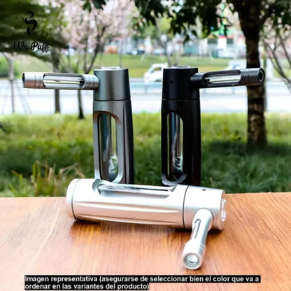 Fajka Mini Hammer 150mm - Aluminiowa Fajka Wodna Shisha z 2 Miskami