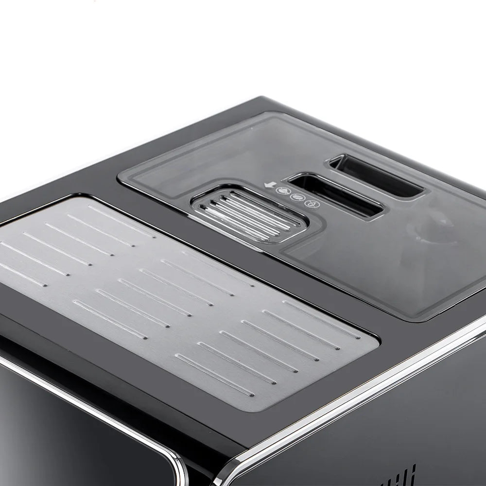 Automatyczny Ekspres do Kawy z Spieniaczem Mleka - Włoski System Pompowy 15+ Filiżanek