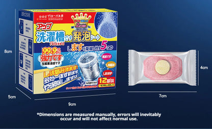 Washing Machine Cleaner Effervescent Tablets Deep Cleaning Washer Stains Detergent Laundry Tub Safe Deodorizer Household Tools