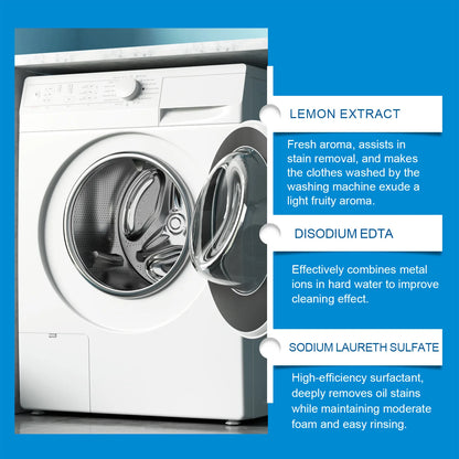 Washing Machine Cleaner Tablet Washer Deep Cleaning Tank Effervescent Descaling Machine Odor Removal Laundry Machine Clean Agent