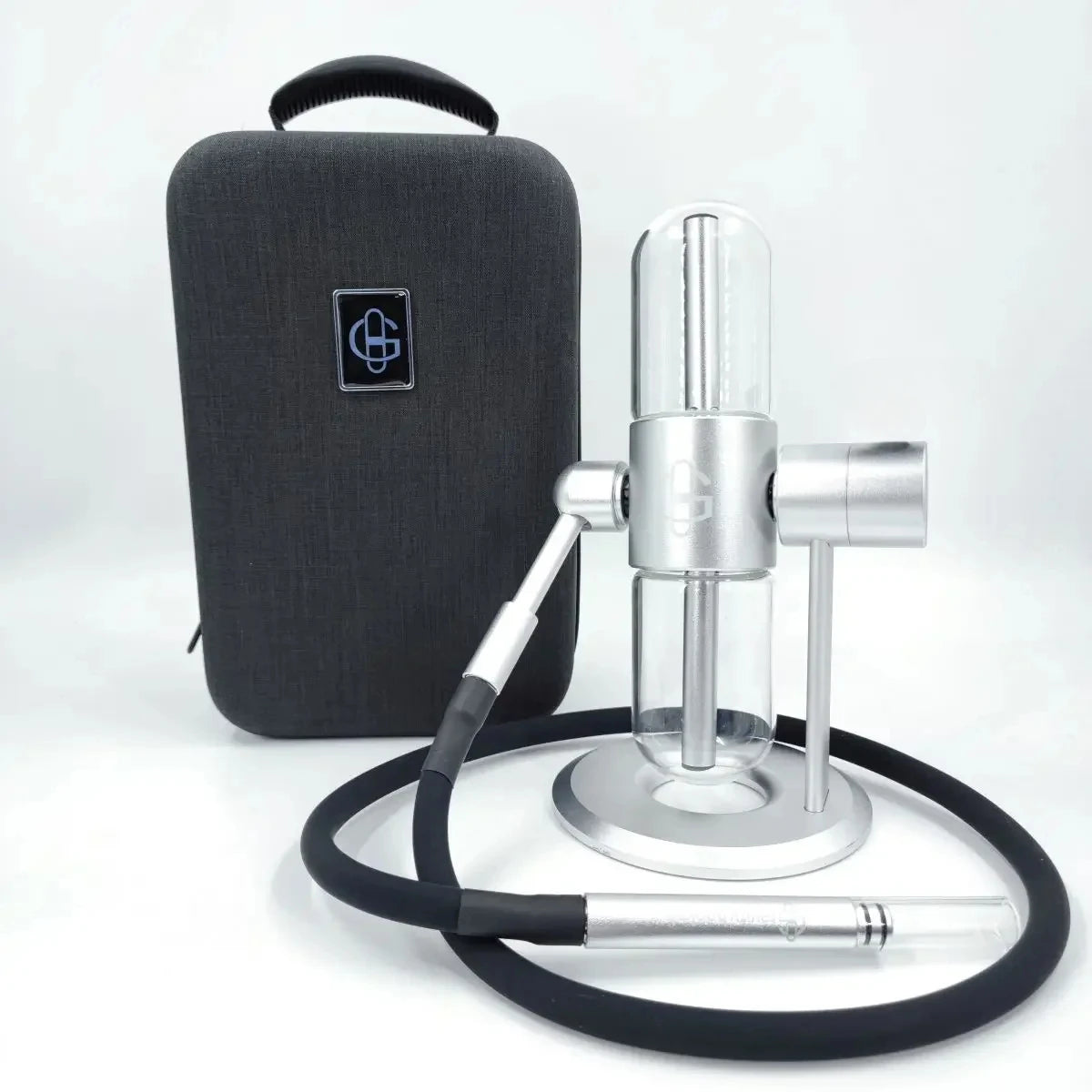 Fajka Grawitacyjna 11.4″ Metal - Podwójna Hookah Shisha z Torbą