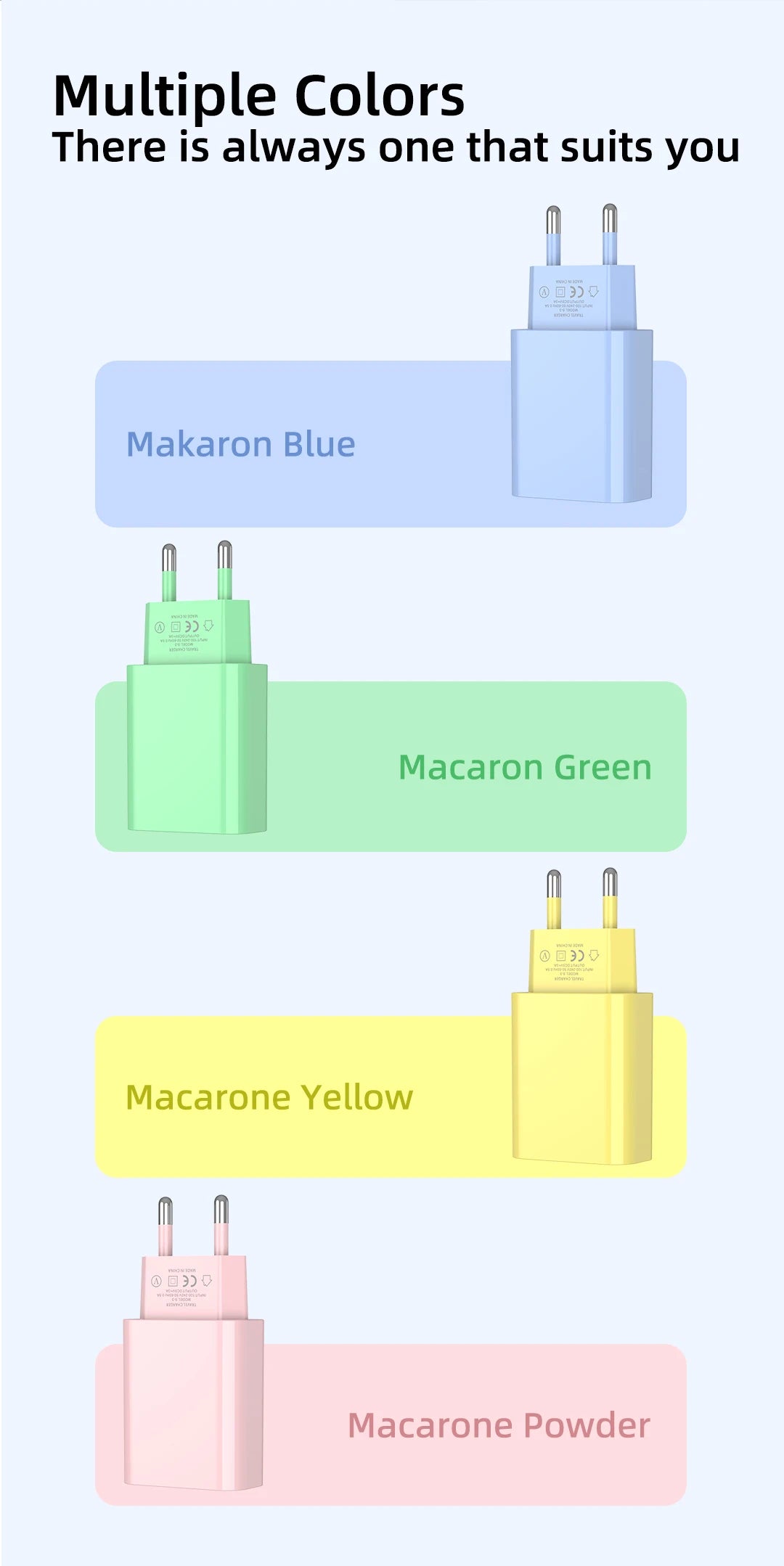 Ładowarka Sieciowa USB 15W Fast Charge - Szybkie Ładowanie iPhone Samsung
