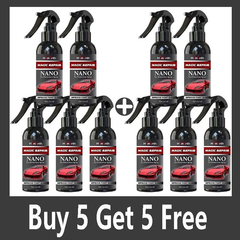 QualitetMarket Nano Magic Repair spray car care pack, Buy 5 Get 5 Free offer
