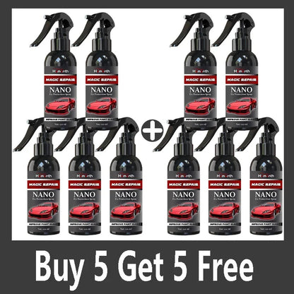 QualitetMarket Nano Magic Repair spray car care pack, Buy 5 Get 5 Free offer
