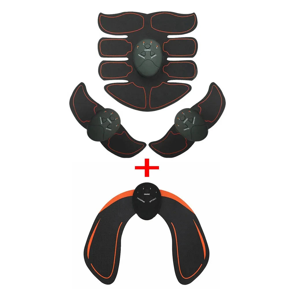 Stymulator Mięśni EMS - Trener Brzucha i Bioder | Elektryczny Masażer Wyszczuplający