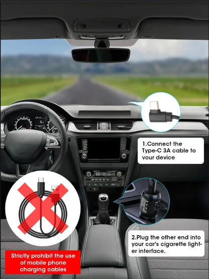 Kamera Samochodowa Dash Cam 4K UHD - DVR Night Vision WiFi GPS Parking 24H