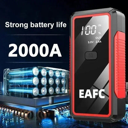 Rozrusznik Samochodowy 2000A/1200A/600A - Powerbank 12V JumpStarter