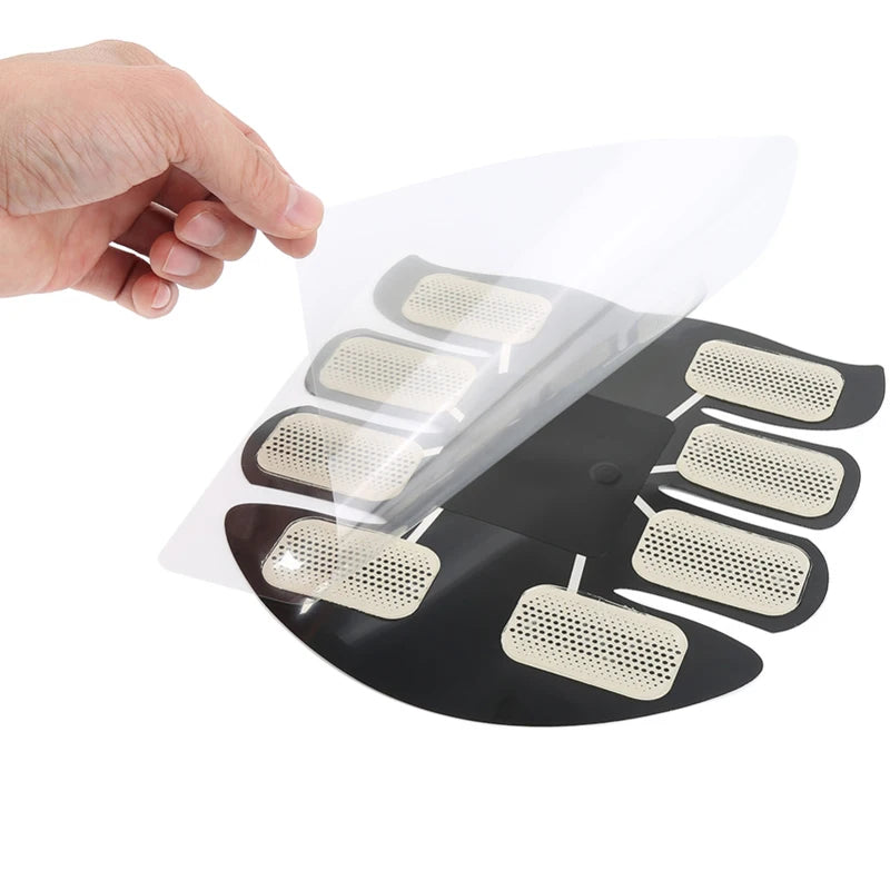 USB Rechargable EMS Muscle Stimulator Electric Massage Therapy Pain Relief Digital Meridian Full Body Massager Fitness