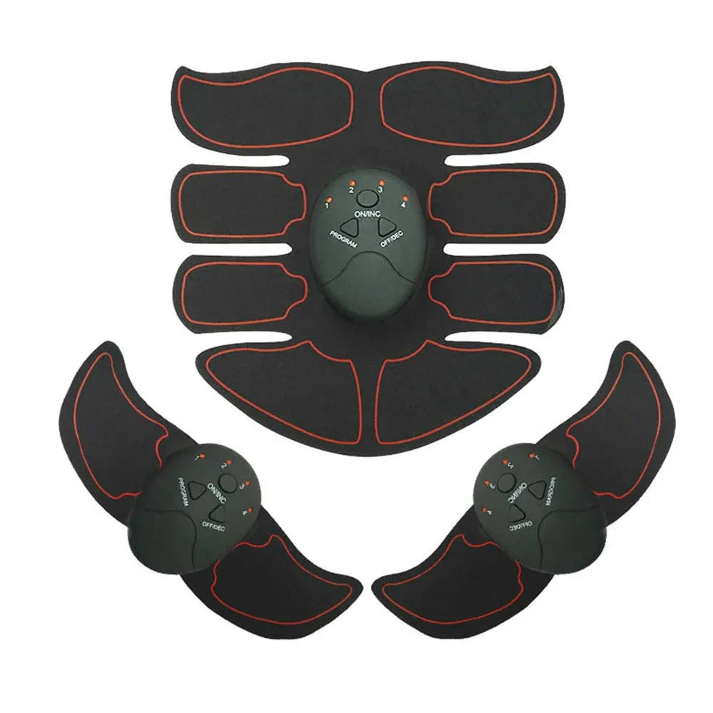 Stymulator Mięśni EMS - Trener Brzucha i Bioder | Elektryczny Masażer Wyszczuplający