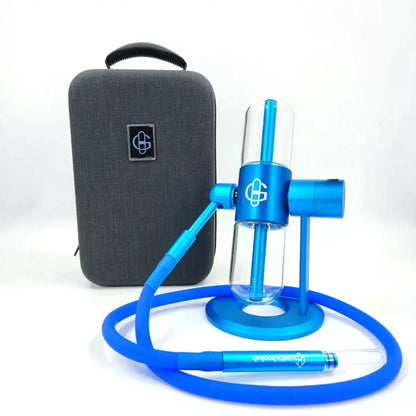 Fajka Grawitacyjna 11.4″ Metal - Podwójna Hookah Shisha z Torbą