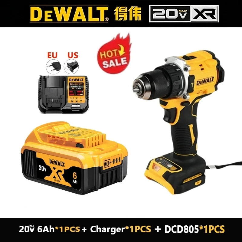 Bateria DeWALT 18V/20V XR Li-Ion 6.0Ah/5.0Ah - Ładowarka DCB205 DCB206 DCB202