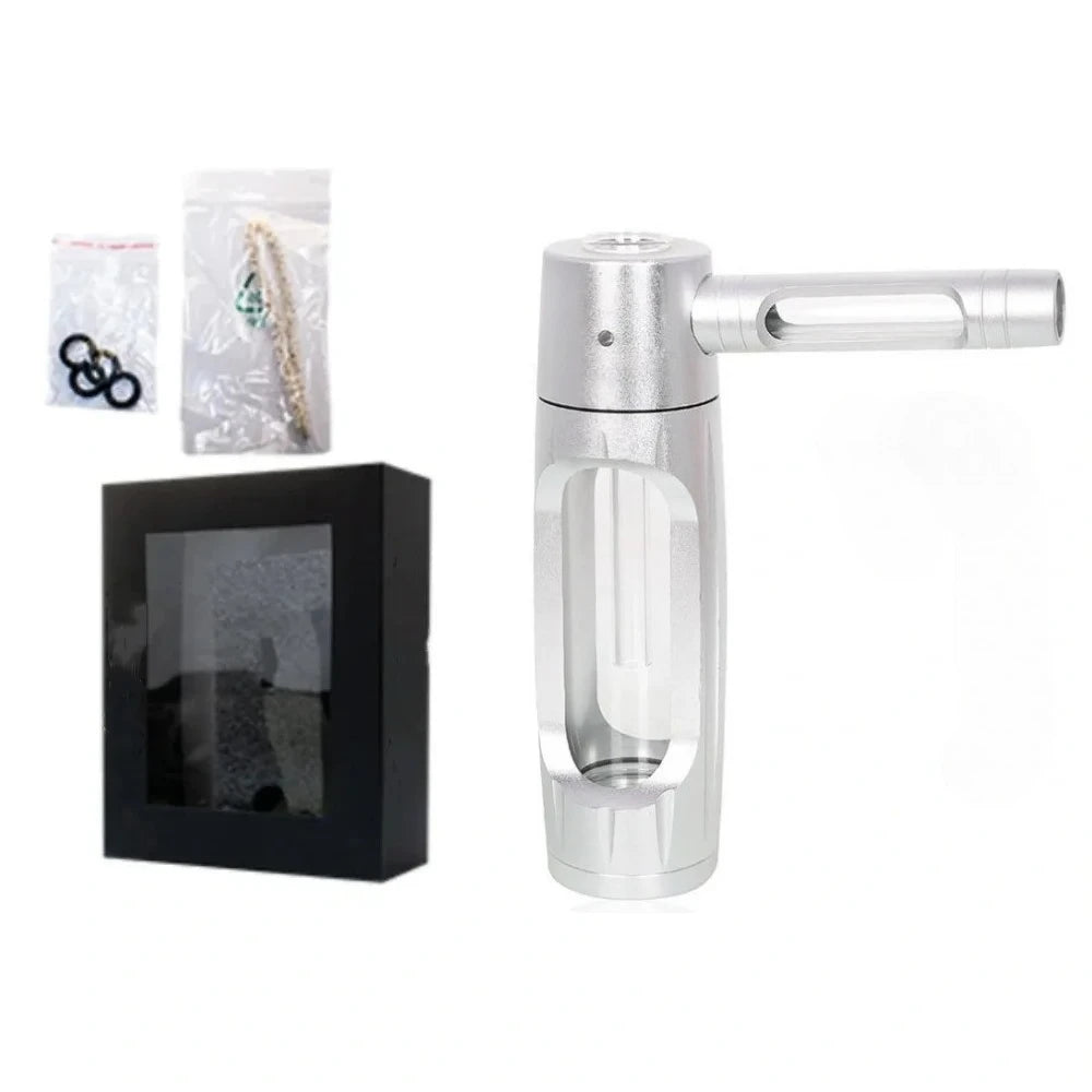 Fajka Mini Hammer 150mm - Aluminiowa Fajka Wodna Shisha z 2 Miskami