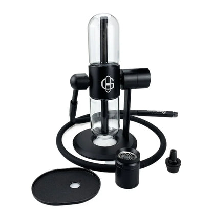 Fajka Grawitacyjna 11.4″ Metal - Podwójna Hookah Shisha z Torbą