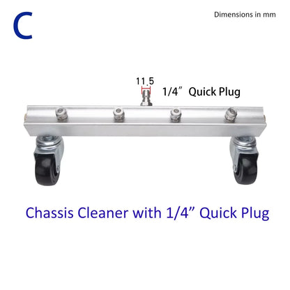 Szczotka Podwozia 33cm - Under Body Car Chassis Cleaning Undercarriage High Pressure Water Broom