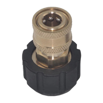 Adapter 1/4 3/8 Quick Connect Female M22 14-15mm - Pressure Washer 5000PSI Gun Adapter