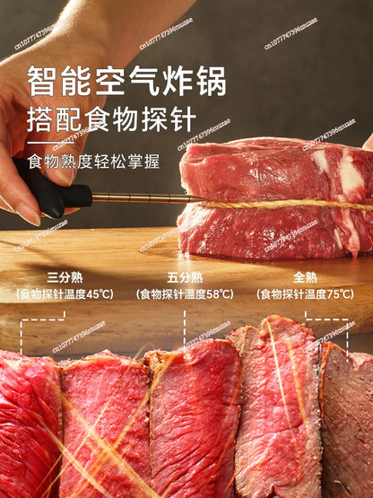 Frytkownica Beztłuszczowa Air Fryer 5L - Automatyczna Wielofunkcyjna Inteligentna