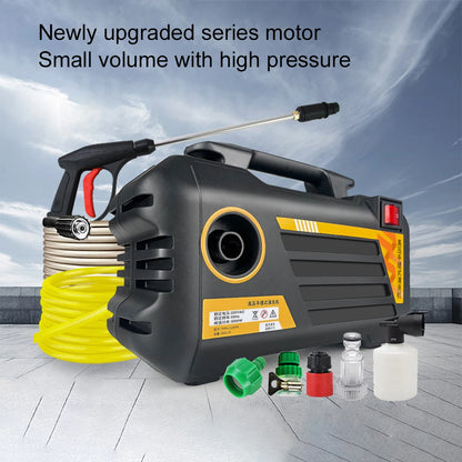 Myjka Ciśnieniowa Elektryczna 3000W 220V/110V - Przenośna do Mycia Auta i Ogrodu