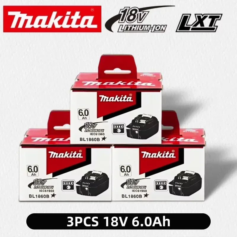 Bateria Makita 18V BL1860B 6.0Ah - Zamiennik BL1850B LXT400 Akumulator
