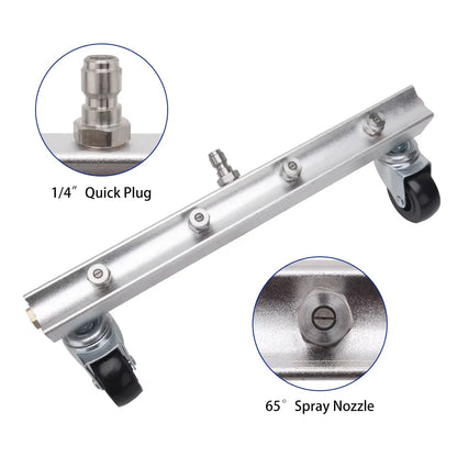 Szczotka Podwozia 33cm - Under Body Car Chassis Cleaning Undercarriage High Pressure Water Broom