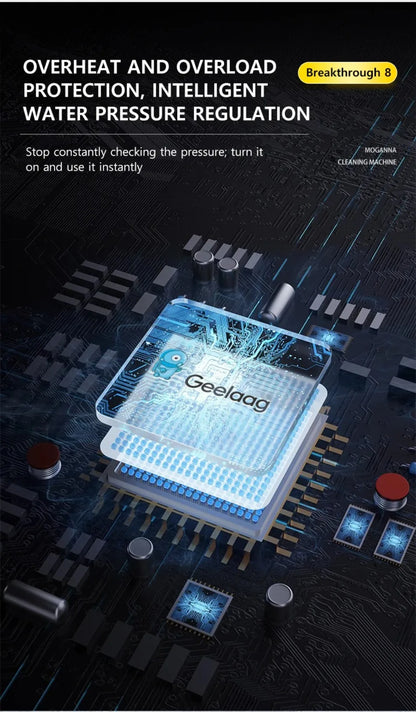 Myjka YOHON 1600W - High Pressure Speed Wash Machine Induction Motor Multi Water Source Car Cleaning