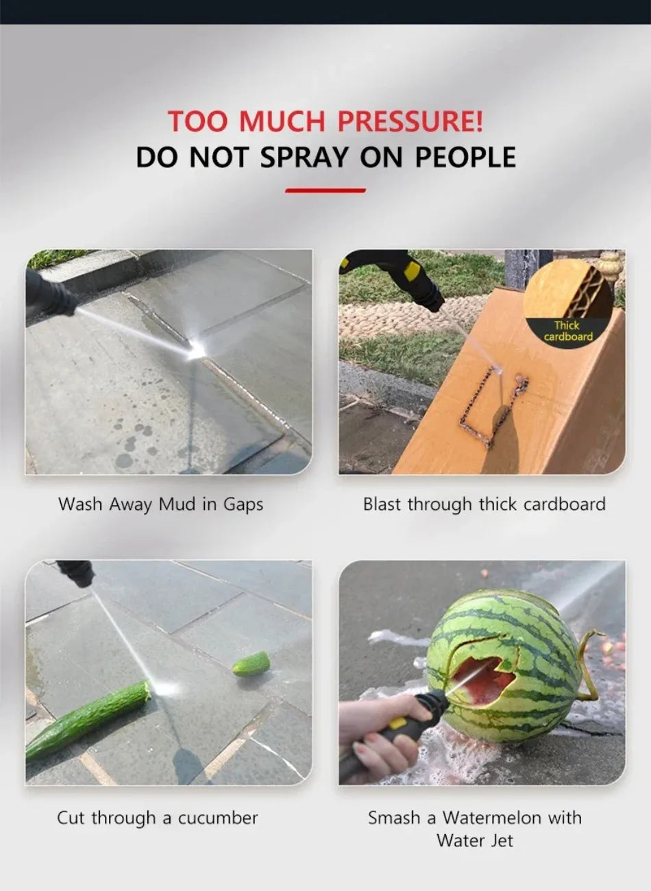 Myjka YOHON 1600W - High Pressure Speed Wash Machine Induction Motor Multi Water Source Car Cleaning