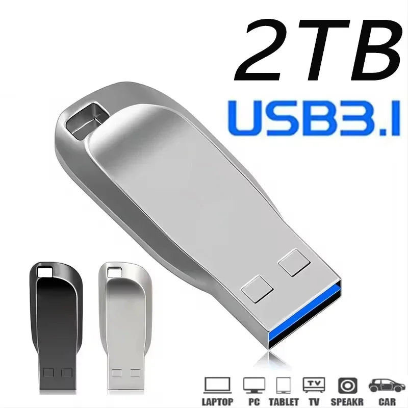 New USB Flash Drive 2TB 1TB 3.0 High-Sspeed PenDrive USB Memory Stick 512GB 256GB 128GB Waterproof Portable USB Drive 2026